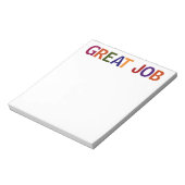 Bloc-note Grande tâche multicolore (Tourné)
