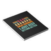 Bloc-note Grandfather Quotes | Dad Great Grandpa (Incliné)