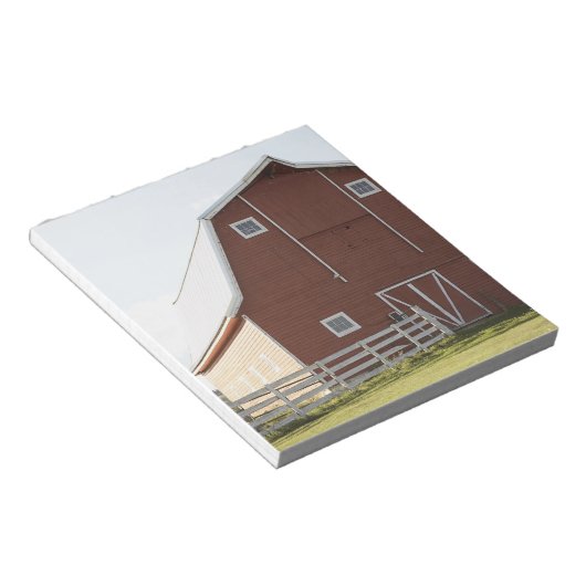 Bloc-note Grange en paysage rural (Incliné)