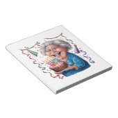 Bloc-note Granny Anniversaire Grand Sourire (Incliné)
