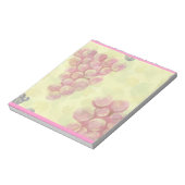 Bloc-note Grapes On Leaves Notepad (Tourné)