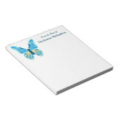 Bloc-note Graphique de couleur personnalisée papillon (Incliné)