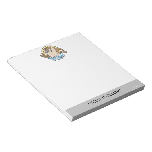 Bloc-note Graphique en cercle extensible TAZ™ (Incliné)