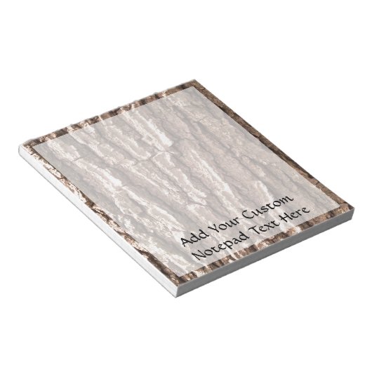 Bloc-note Graphique en écorce d'arbre de chêne (Incliné)