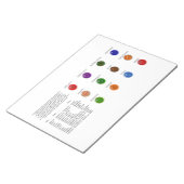 Bloc-note Graphique en pierre à naître (Incliné)