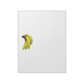Bloc-note Graphisme Banane Jaune Pop Art (Tourné)