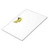 Bloc-note Graphisme Banane Jaune Pop Art (Incliné)