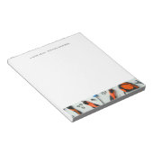 Bloc-note Grappe de construction | Notes de nom personnalisé (Incliné)