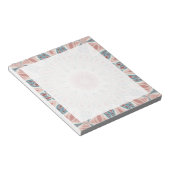 Bloc-note Grattez moderne Kaleidoscope Mandala art fractal (Incliné)