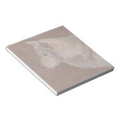 Bloc-note Gray Wolf Portrait Art de la faune (Incliné)