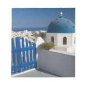 Bloc-note Grèce et île grecque de Santorin depuis (Devant)