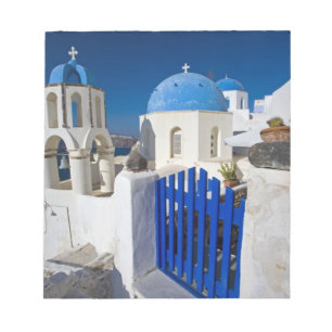 Bloc-note Grèce et île grecque de Santorini ville d'Oia 3
