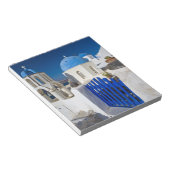 Bloc-note Grèce et l'île grecque de Santorin ville d'Oia 3 (Incliné)