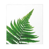 Bloc-note Green Fern Print Woodlands Leaf (Devant)