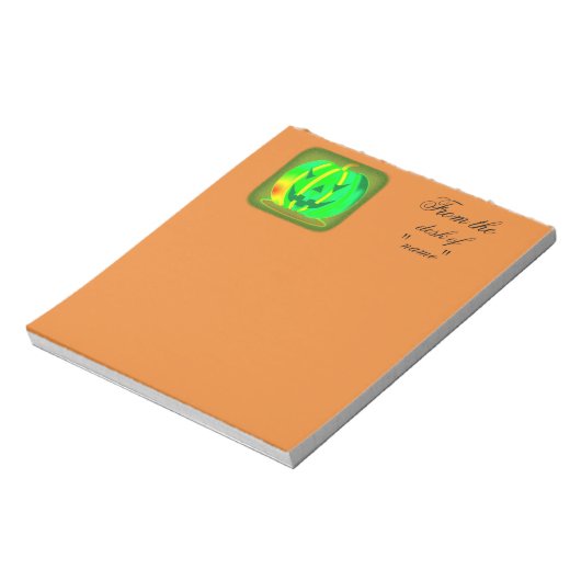 Bloc-note Green Jack olantern Halloween Thunder_Cove (Tourné)