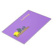 Bloc-note Green Saguaro Cactus Desert Sunset Thunder_Cove (Incliné)