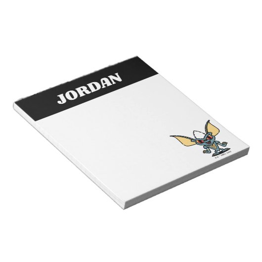 Bloc-note Gremlins | Bande dessinée | Ajouter Votre Nom (Incliné)