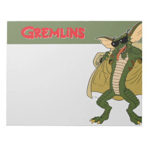 Bloc-note Gremlins   Cachet à tranchée Flash