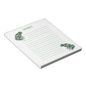 Bloc-note grenouille à fléchettes (Incliné)