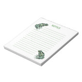 Bloc-note grenouille à fléchettes (Tourné)