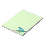 Bloc-note Grenouille bleue (Tourné)
