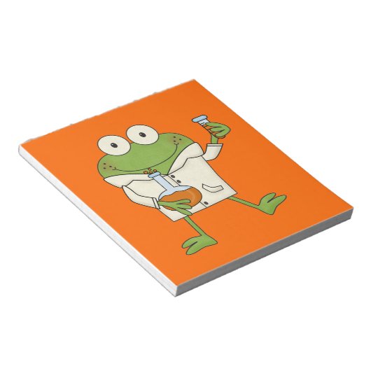 Bloc-note Grenouille de laboratoire (Incliné)