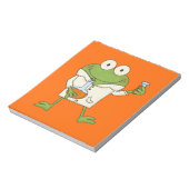 Bloc-note Grenouille de laboratoire (Tourné)