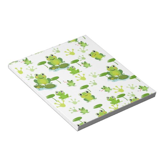 Bloc-note Grenouille en jeu (Incliné)