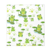 Bloc-note Grenouille en jeu (Devant)