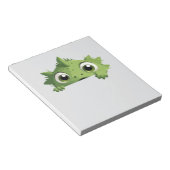 Bloc-note Grenouille Peeking mignon adorable drôle dessin an (Incliné)
