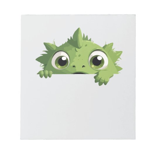Bloc-note Grenouille Peeking mignon adorable drôle dessin an (Devant)