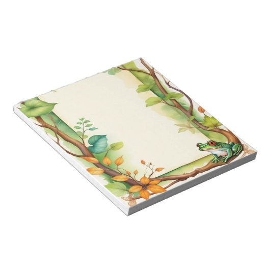 Bloc-note Grenouilles encadrées 1 (Incliné)