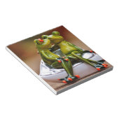 Bloc-note Grenouilles joyeuses (Incliné)