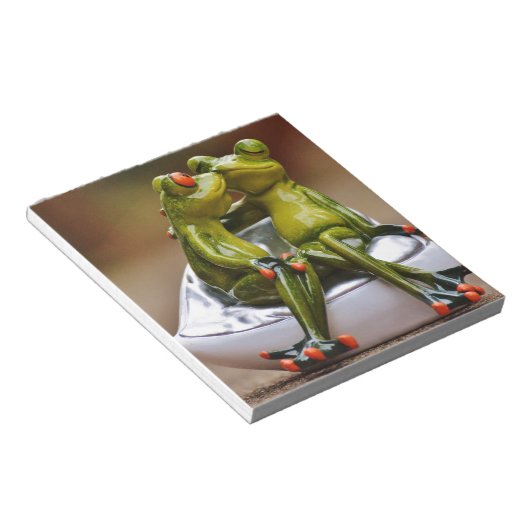 Bloc-note Grenouilles joyeuses (Incliné)