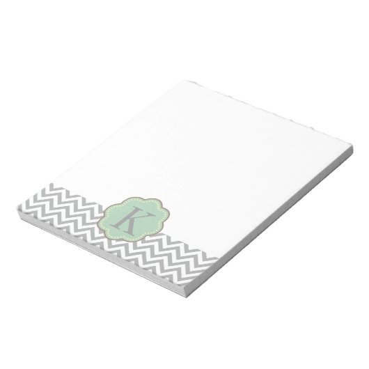 Bloc-note Grey Chevron (Tourné)