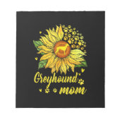 Bloc-note Greyhound Maman Dog Lover (Devant)