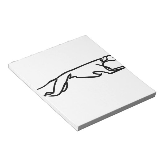 Bloc-note Greyhounds (Incliné)