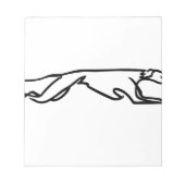 Bloc-note Greyhounds (Devant)