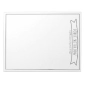 Bloc-note Gribouiller, Esquisser, Dessiner (Devant)