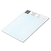 Bloc-note Grid 5 squares per Inch - Graph Calcpad Logo (Incliné)