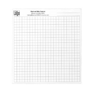 Bloc-note Grille de planification de projet Logo Trade Bloc-