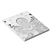 Bloc-note Gris Kaleidoscope Art (Incliné)