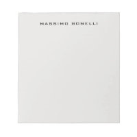 Gris Platine Minimaliste Moderne Lisible
