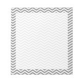 Bloc-note Gris Tailles Chevron (Devant)