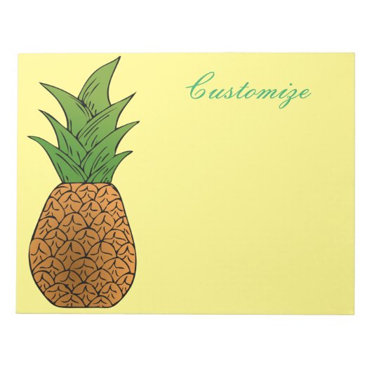 Bloc-note Gros ananas Thunder_Cove Thunder_Cove (Devant)