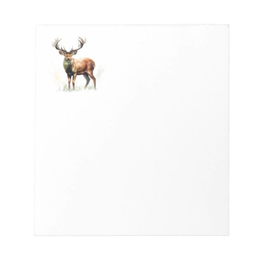 Bloc-note Gros Cerf Raté (Devant)