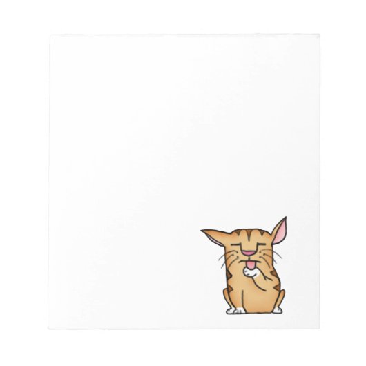 Bloc-note Gros chat (Devant)