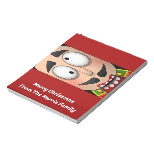 Bloc-note Gros Noisette Noël Candy Bar Wrappers (Tourné)