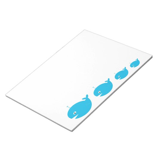 Bloc-note Grosse baleine (Incliné)