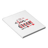 Bloc-note Groupe d'équipe de cadeaux mariage (Incliné)